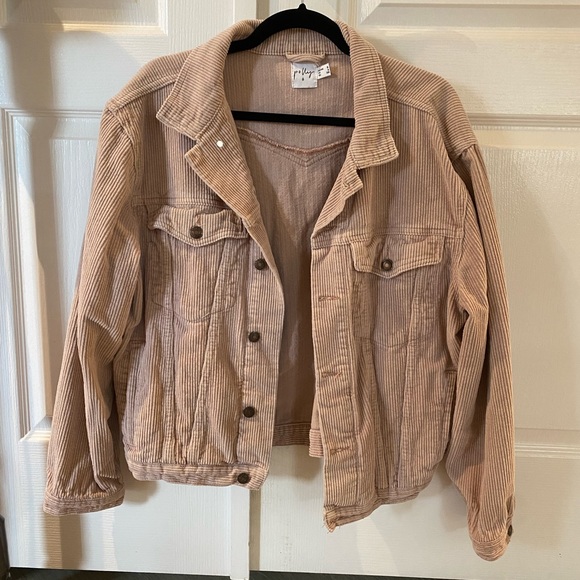 Princess Polly Pink Cord Jacket - Picture 4 of 4